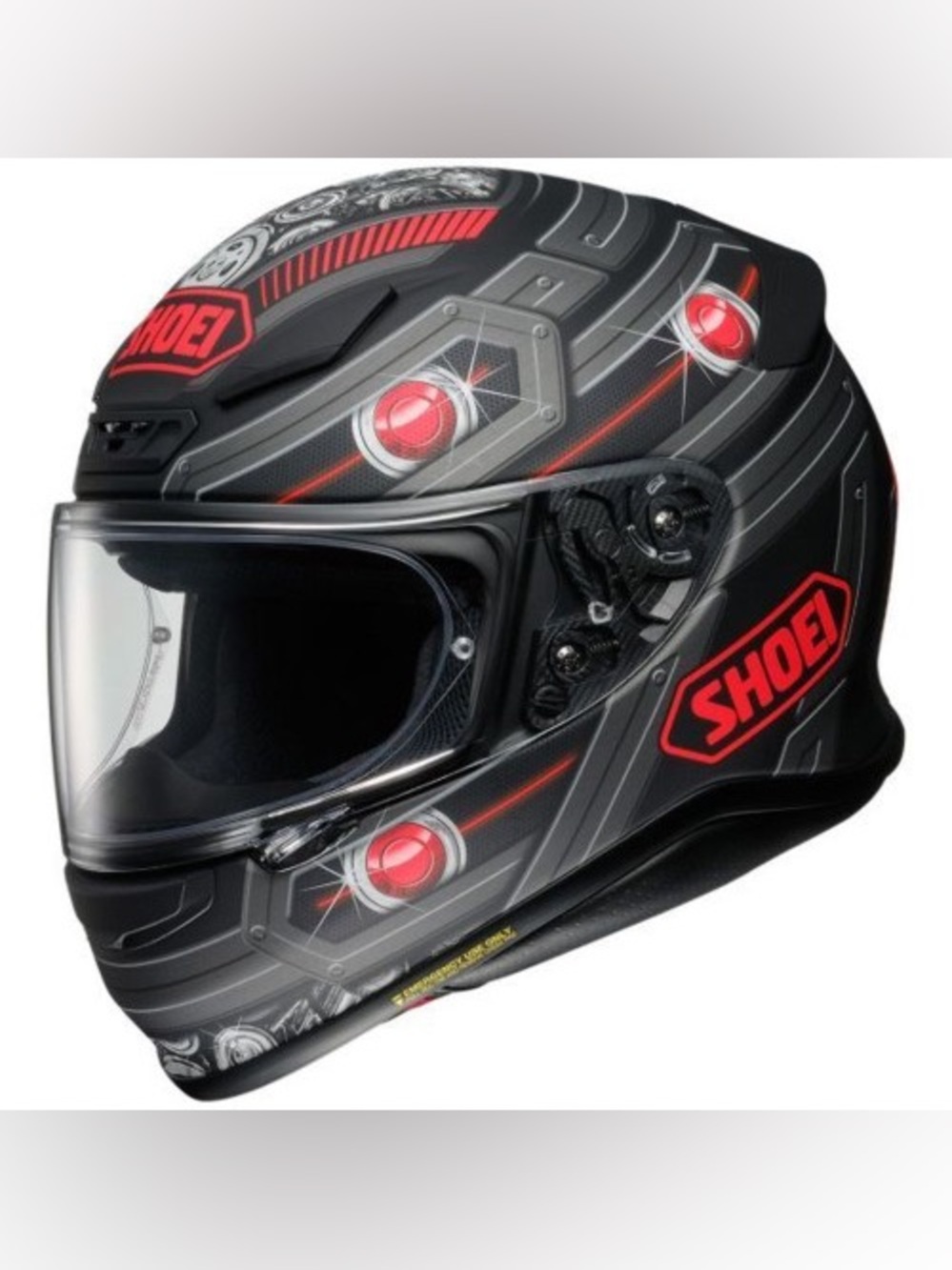 Shoei RF-1200 Trooper Matte Black Limited Edition Full Face Size LARGE READ
